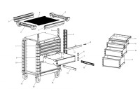 USAG 519 RSC4/5 Type 1 Roller Cabinet Spare Parts